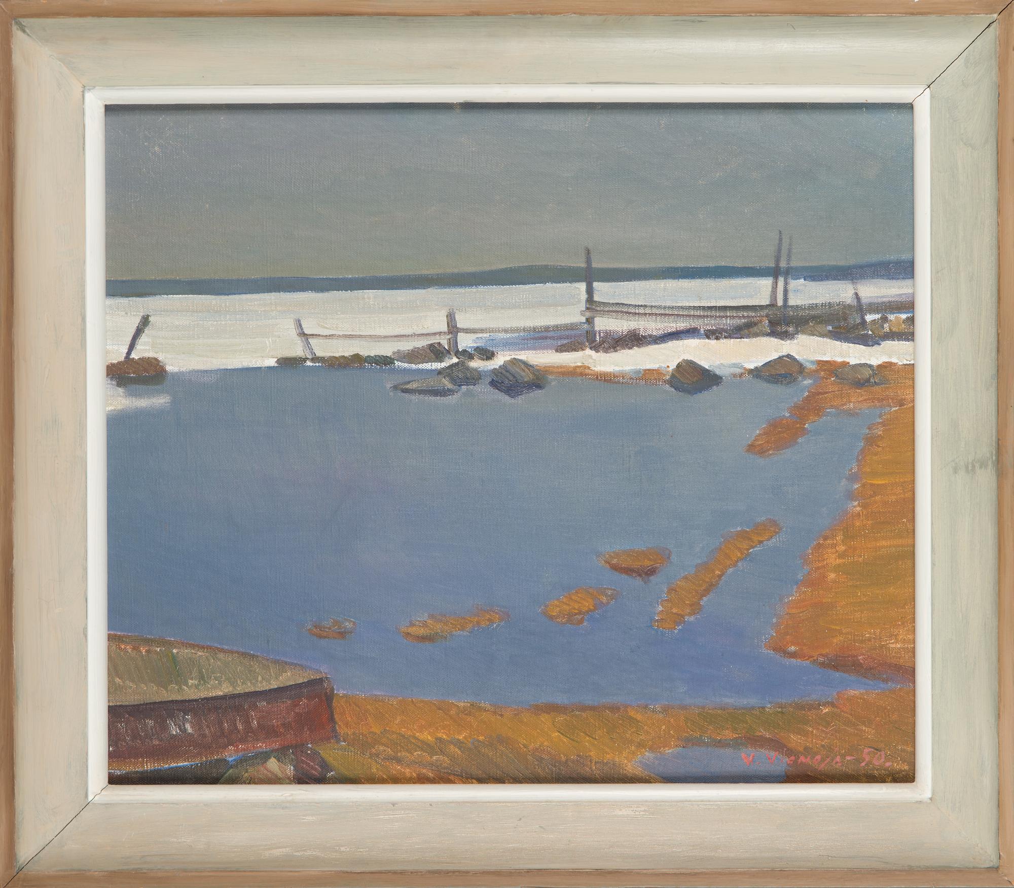 Veikko Vionoja, oil on canvas, signed and dated -50.