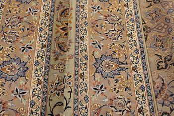 A carpet, Kashan, ca 384 x 274 cm.