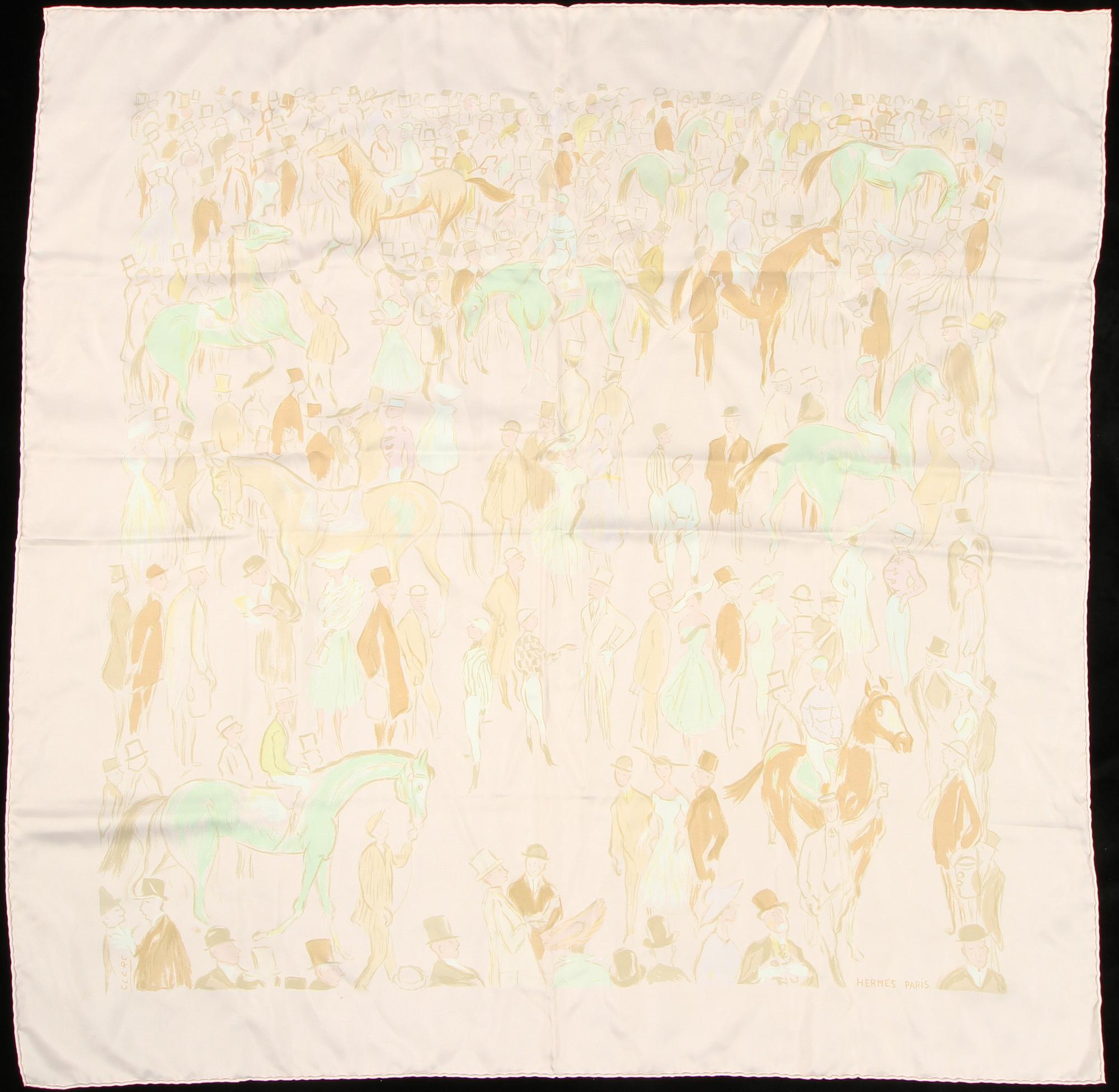 SCARF, "Paddock", Jean-Louis Clerc, Hermès, Paris.