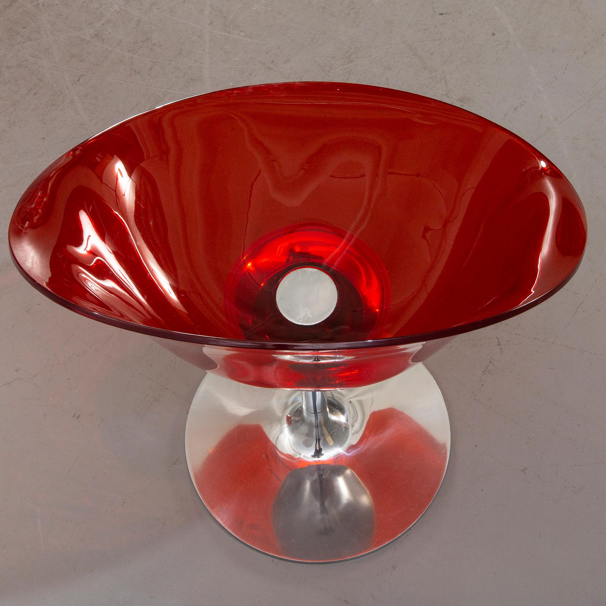 STOLAR, 4 st, "Eros" Philippe Starck för Kartell, märkta.