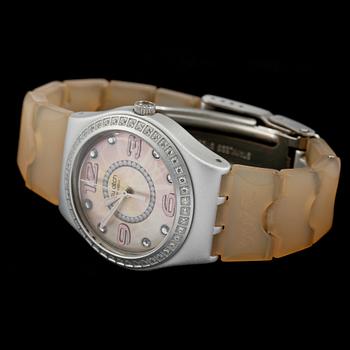 DAMARMBANDSUR, Aluminium, Swatch, "Diamonds are forever", 2000-tal.