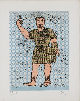 Enrico Baj, "Imperatores Romani".