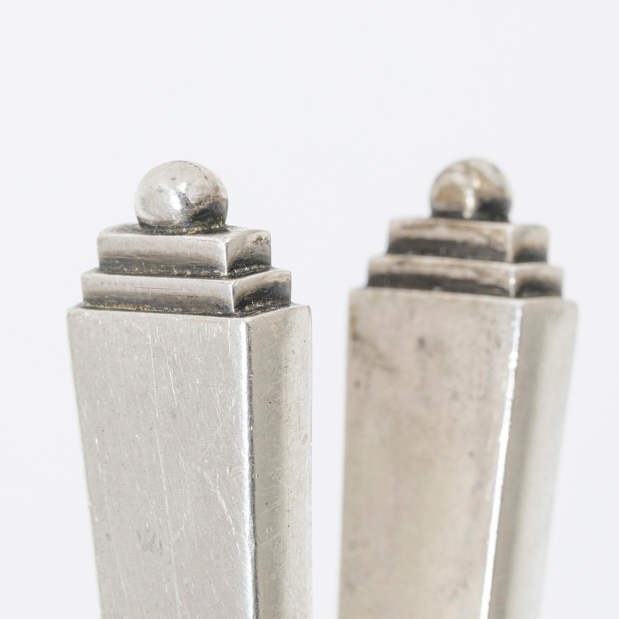 Harald Nielsen, Nötknäppare, sterlingsilver, Georg Jensen, Danmark efter 1945.