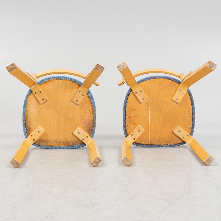 Alvar Aalto, stolar, 6 st, modell 69, Artek, Finland.