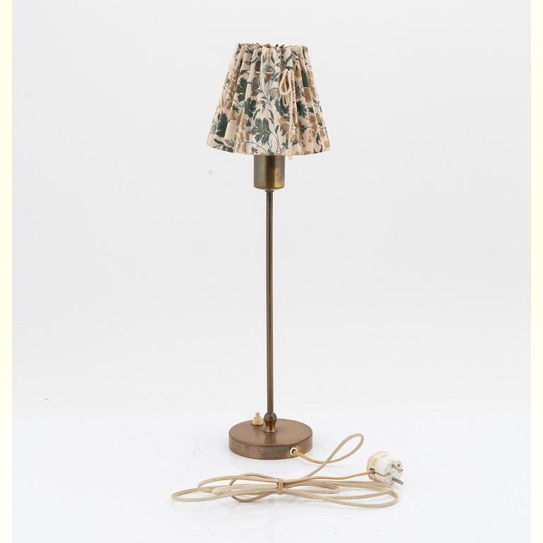 Josef Frank, a brass table lamp model 2332, Firma SVenskt Tenn, Sweden.