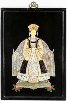 RELIEFER, 2 st, Kina, 1900-talets andra hälft.
