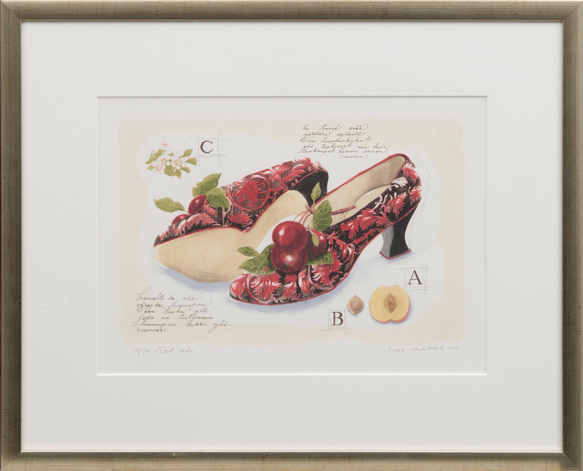 serigraph, signed and dated 2004, numbered 15/37.