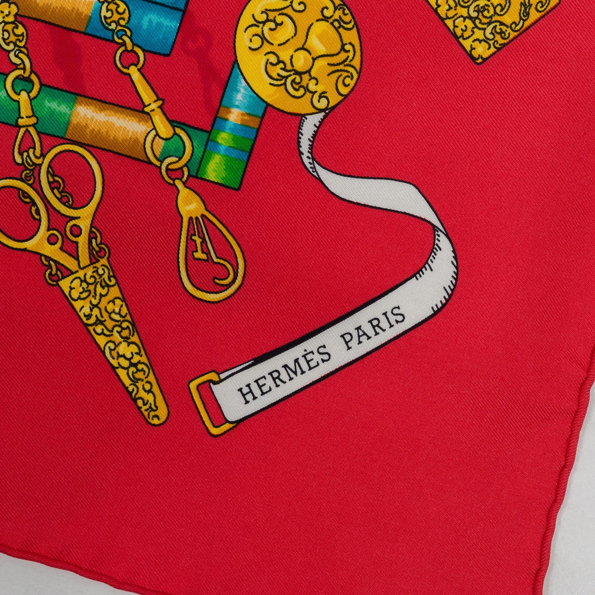 Hermès, scarf, "Petite Main".