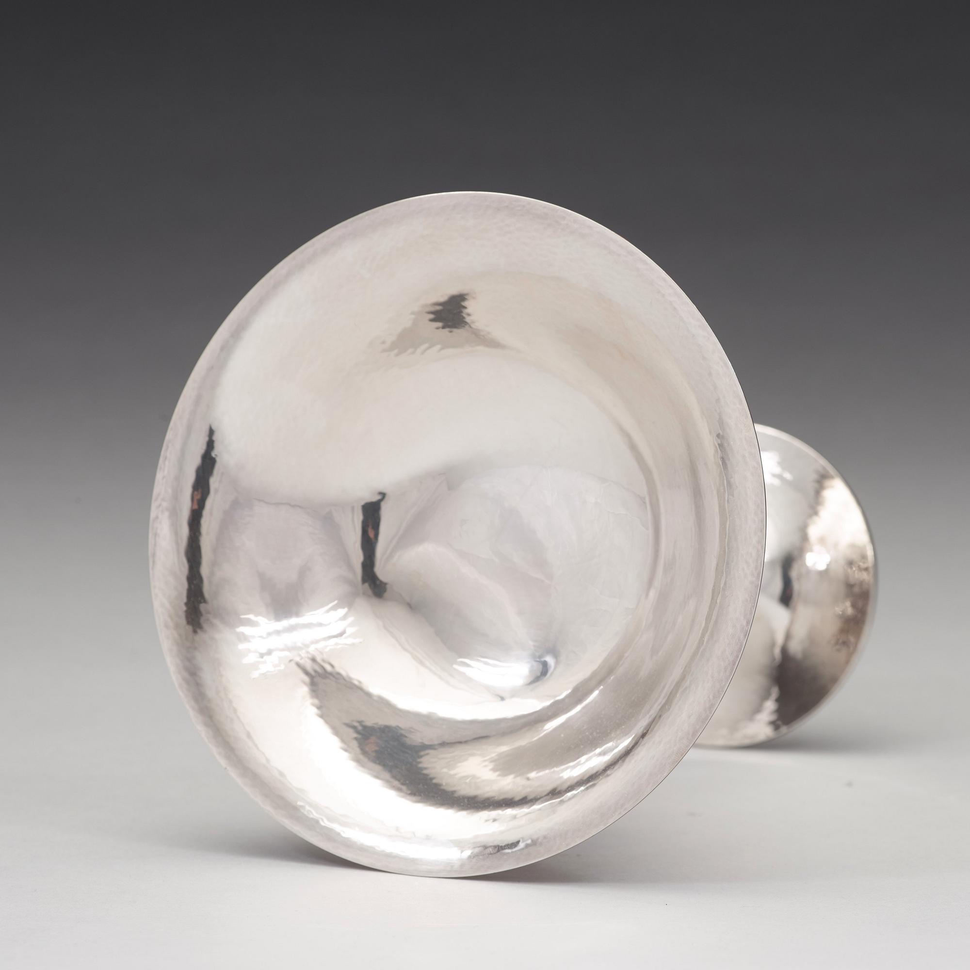Georg Jensen, A Georg Jensen sterling 'grape-bowl', Copenhagen post 1945, design nr 263B.