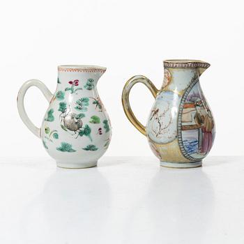 A group lot of Chinese Export porcelain, Qing dynasty, 18th century.  (6 pieces).