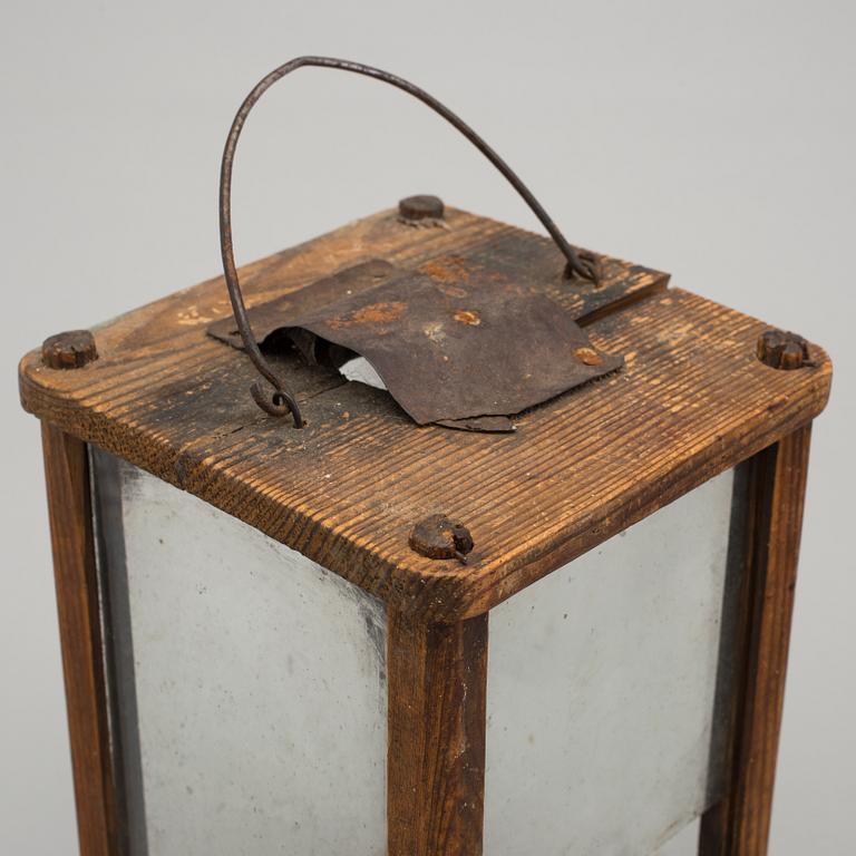 Two lantern, 1700-/1800s.