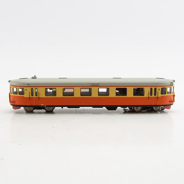 Rälsbuss Y6-Y7 - Yb06-Ub06 i skala 1/87 Jeco.