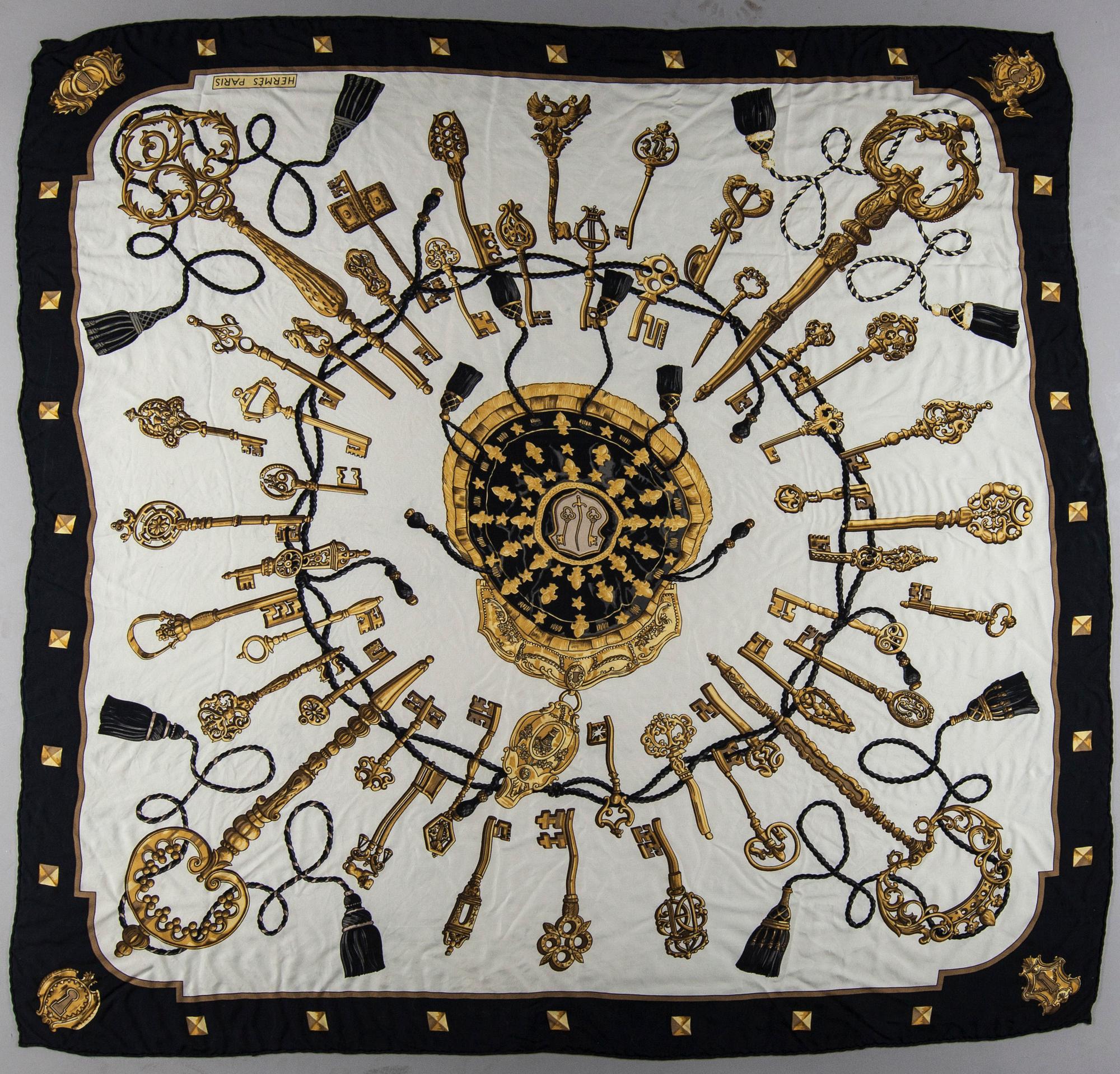 SCARF, "Les Cles", Hermès.