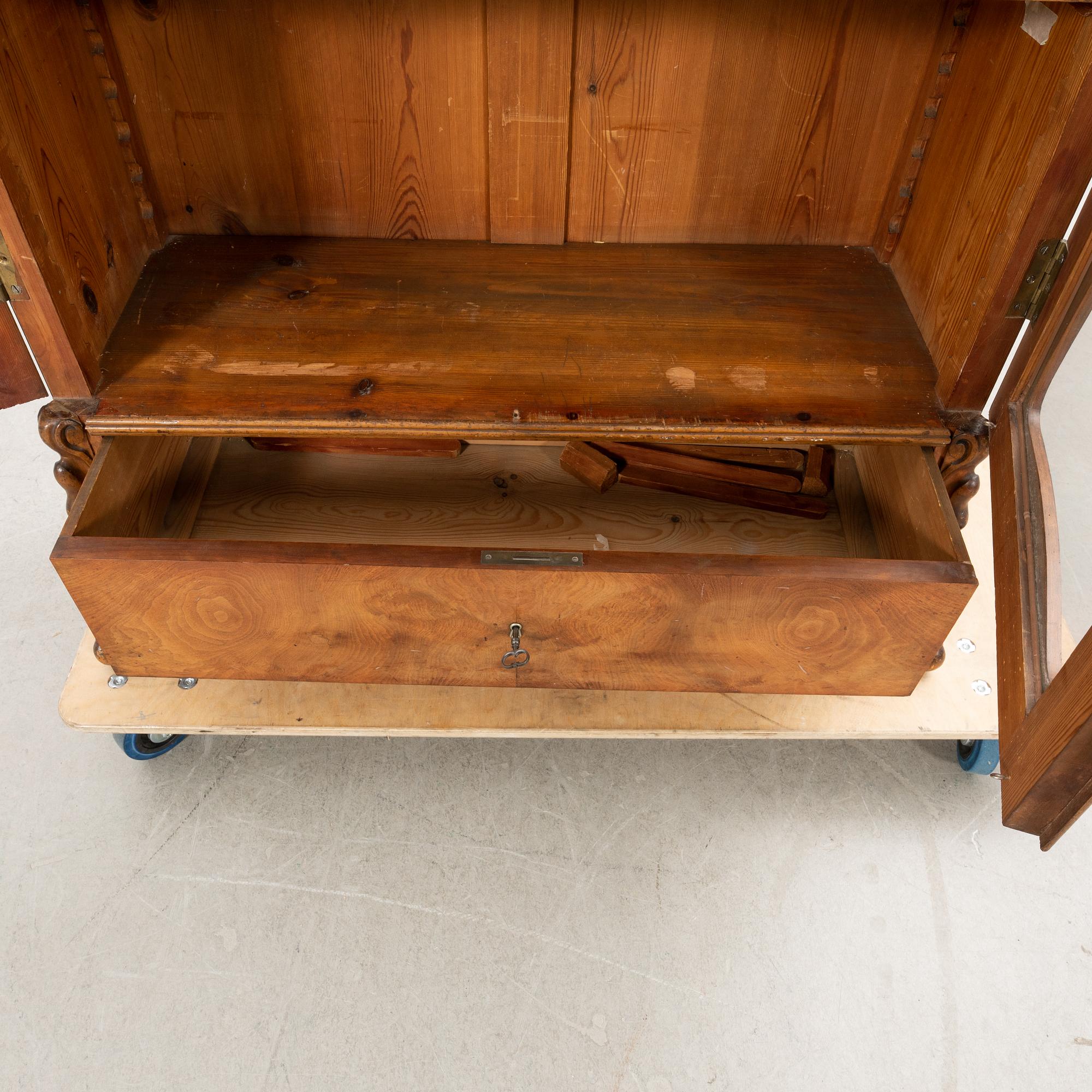 Bookcase, Empire style, 20th century.