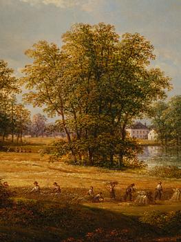 Carl Johan Fahlcrantz, Österbybruks herrgård.