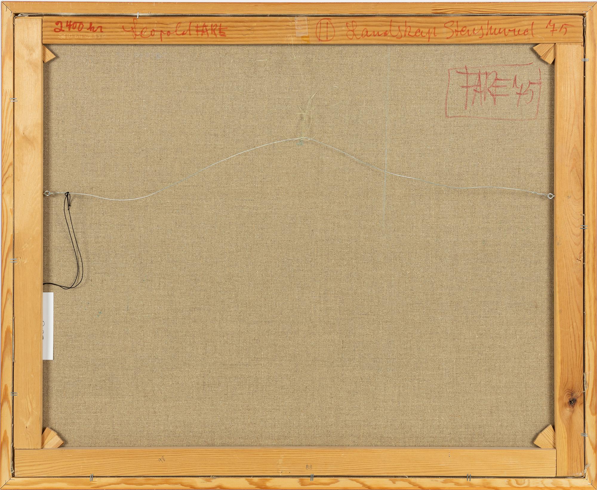 Leopold Fare, "Landskap, Stenshuvud".