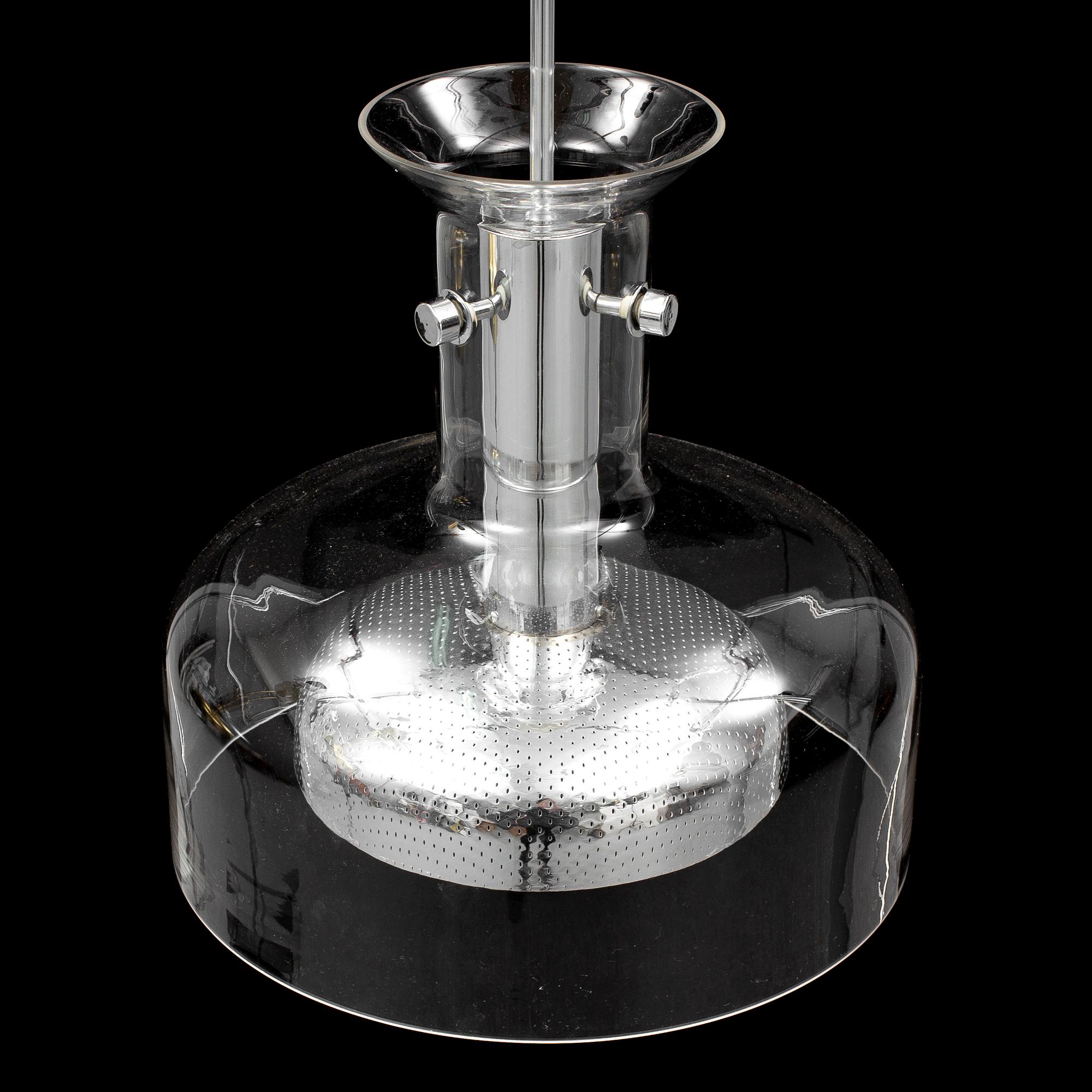 ANDERS PEHRSON, taklampa, "Crystal", Ateljé Lyktan, 1900-talets senare del.