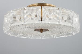 TAKLAMPA. Carl Fagerlund, Orrefors, 1900-talets andra hälft.