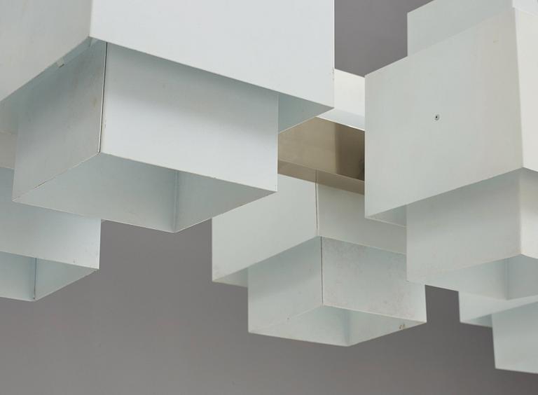 Hans-Agne Jakobsson, "Selectra 769/12", taklampa, Markaryd AB, 1960-70-tal.