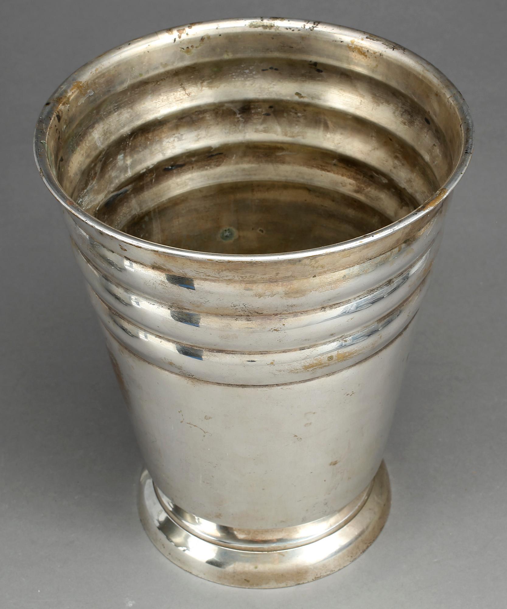 CHAMPAGNEKYLARE, nysilver, 1900-talets mitt.