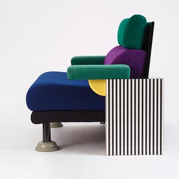 Michele De Lucchi, a "Lido" sofa, Memphis, Italy, post 1982.