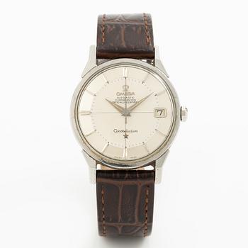 Omega, Constellation, Calendar, Chronometer, "Pie-Pan", armbandsur, 34 mm.