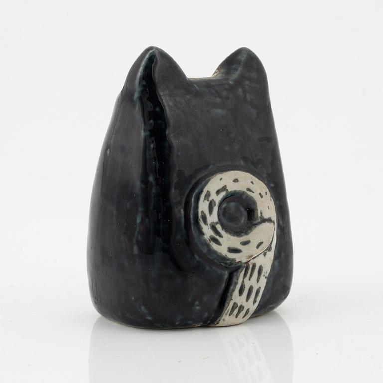 Lisa Larson, a stoneware figurine of a cat, Gustavsberg.