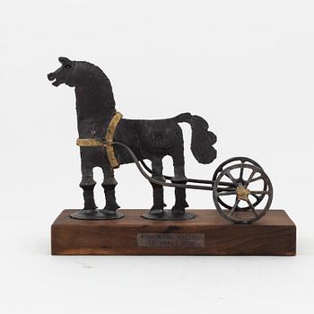 Bertil Vallien and Horst Graf, a sculpture, Boda Smide.