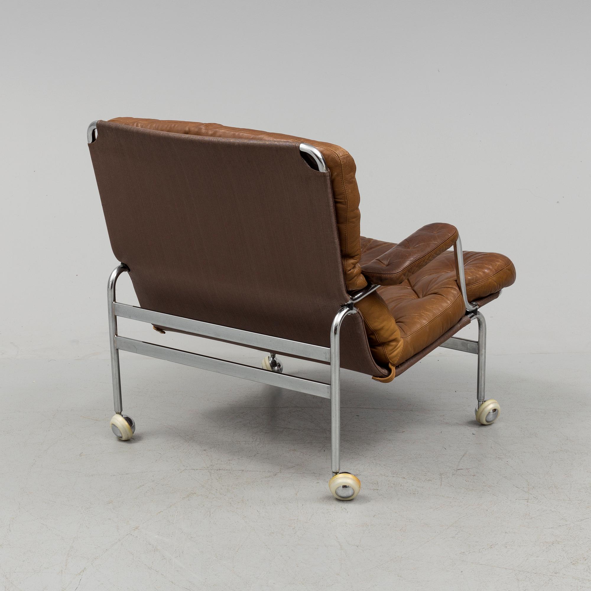 BRUNO MATHSSON, fåtölj, "Karin", Dux.