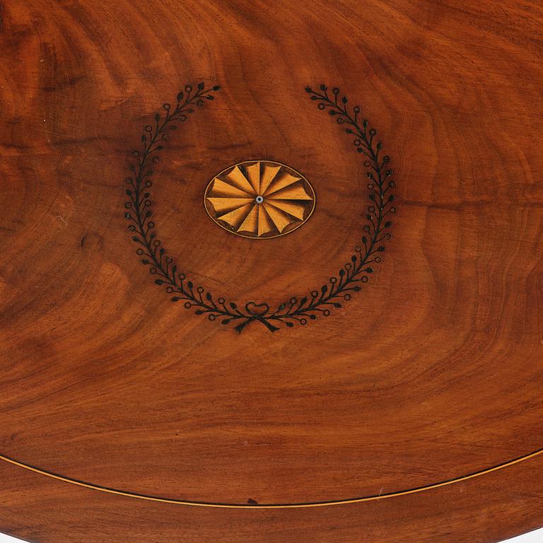 Biblioteksbord, Sverige, 1800-talets första hälft.