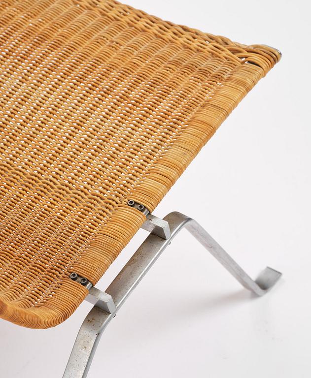 Poul Kjaerholm, a pair of, model "PK-22" easy chairs, likely by E Kold Christensen, reportedly 1970s.