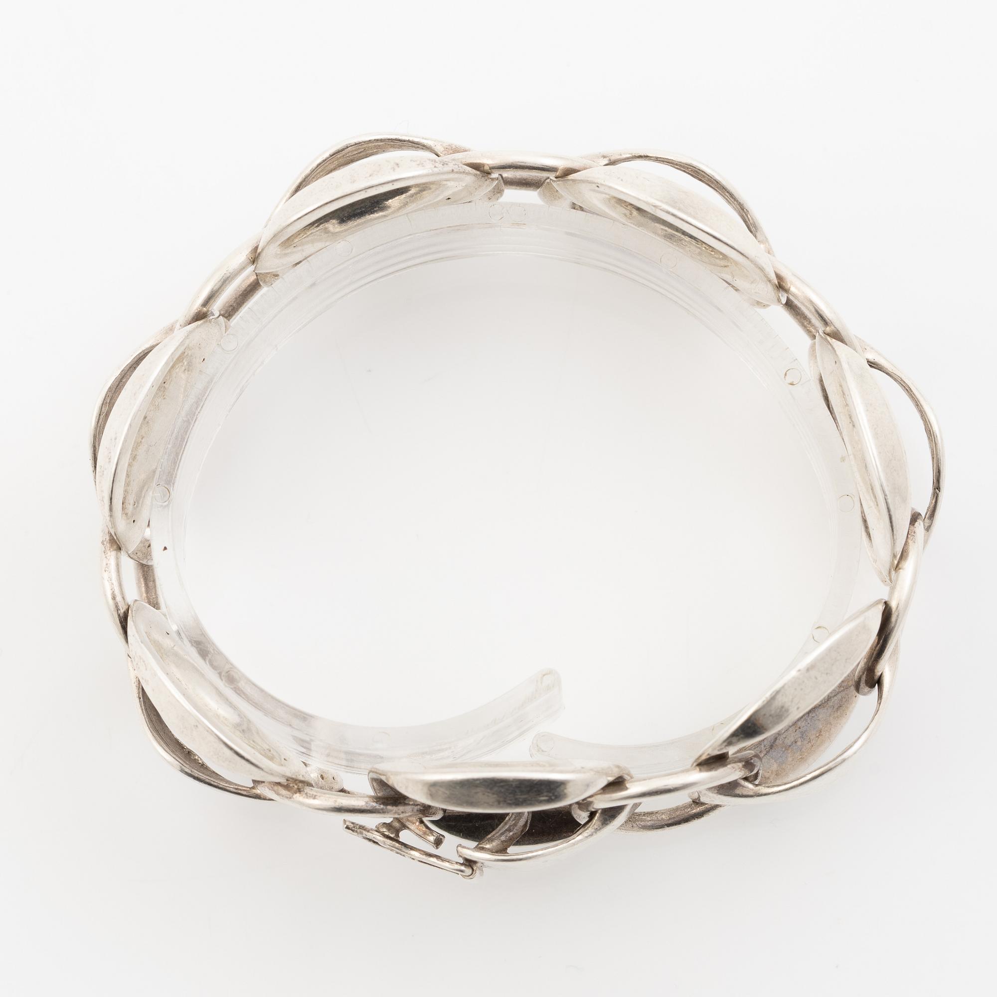 Armband, sterlingsilver, Alton, Falköping, 1975.