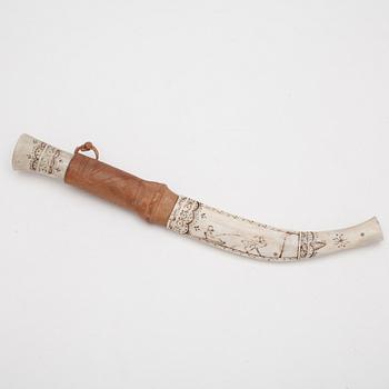SAMEKNIV, ben samt läder, 1900-tal.