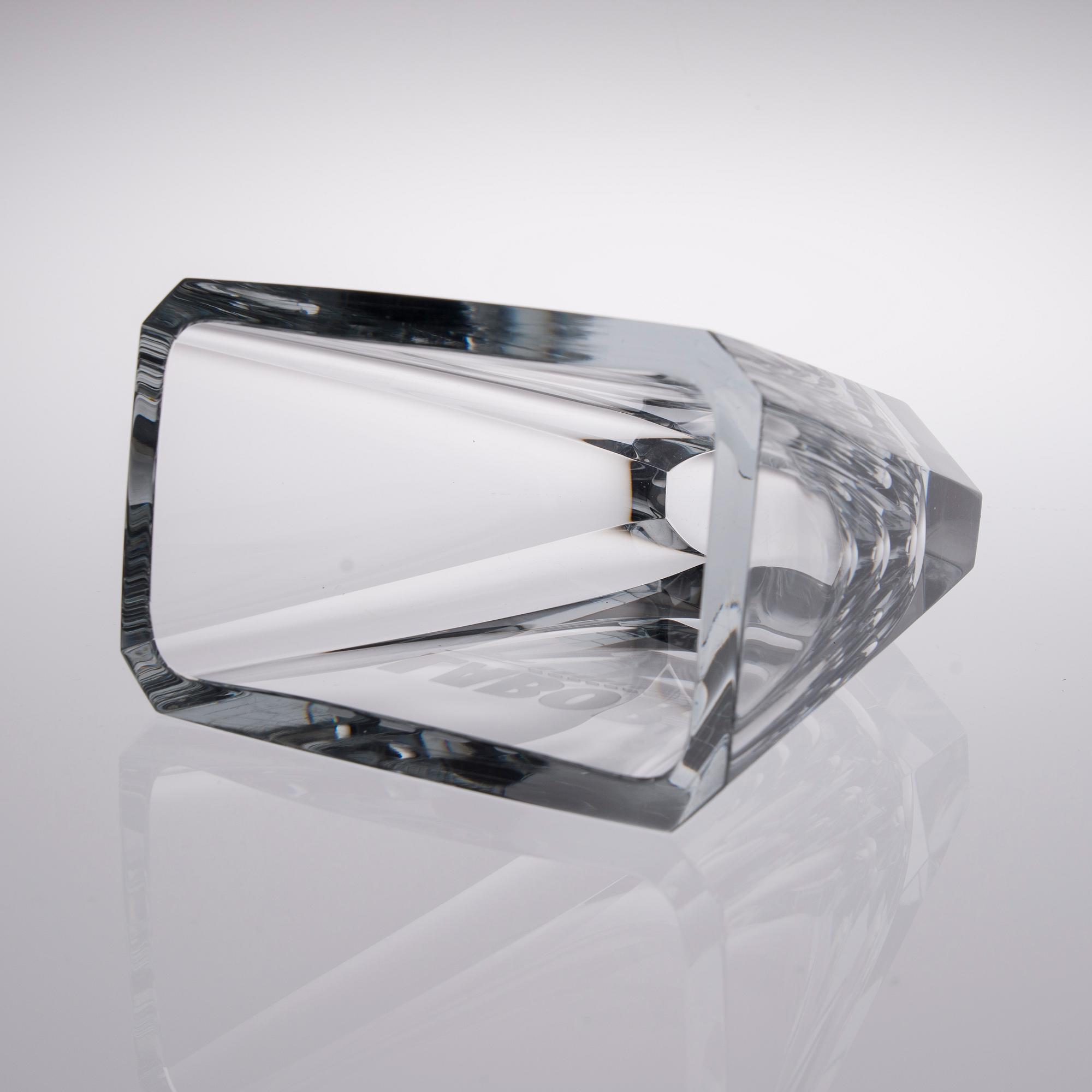 VAS, glas, signerad Göran Hongell - Iittala.