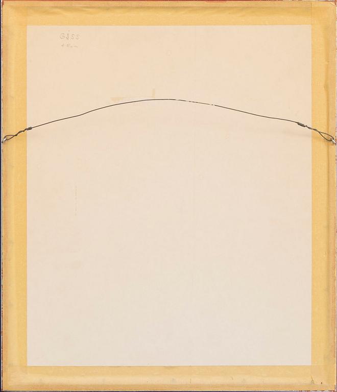 Lucio Fontana, color etching with aquatint and punched holes, signed and numbered 39/75.