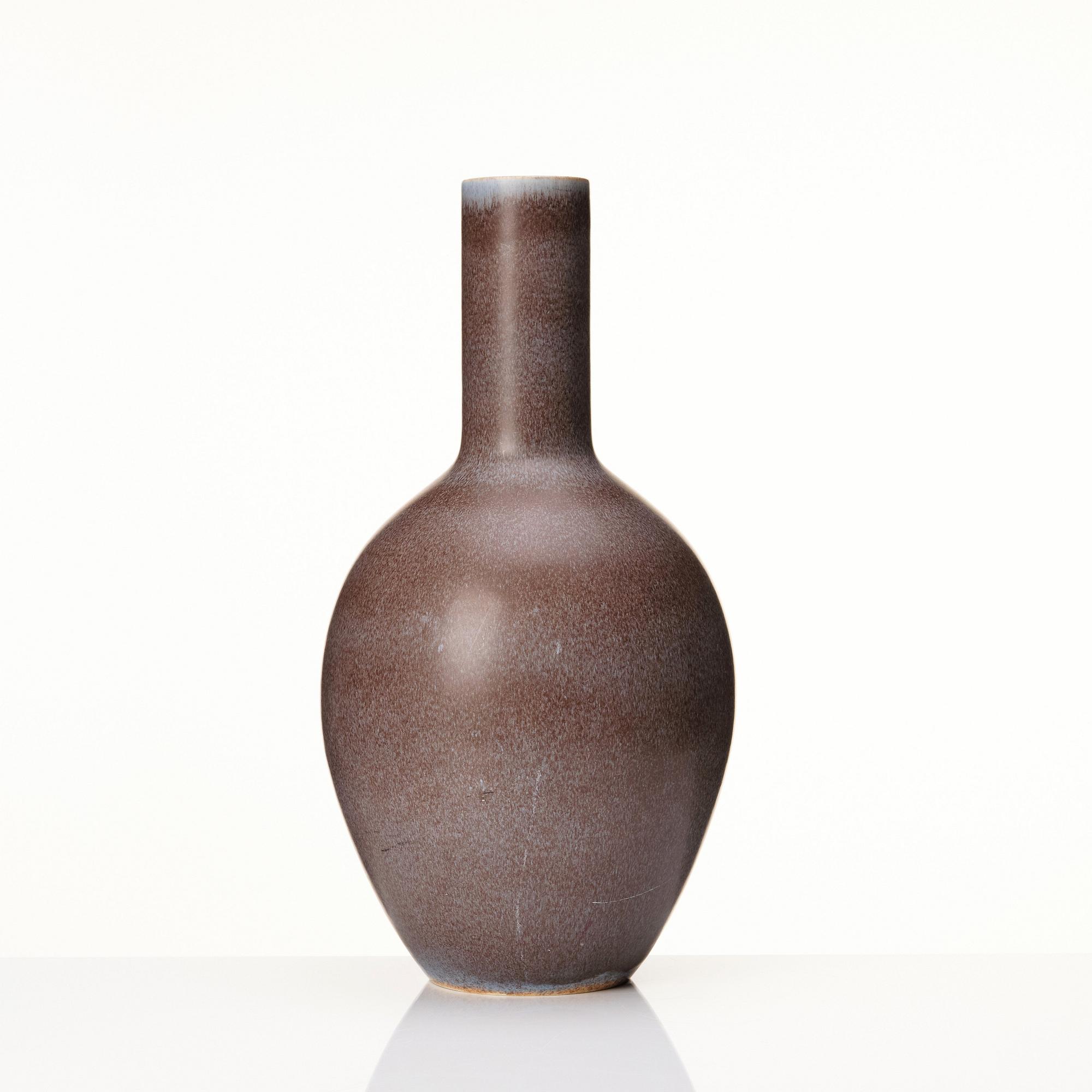 Carl-Harry Stålhane, a stoneware vase, Rörstrand, Sweden 1950-60s.