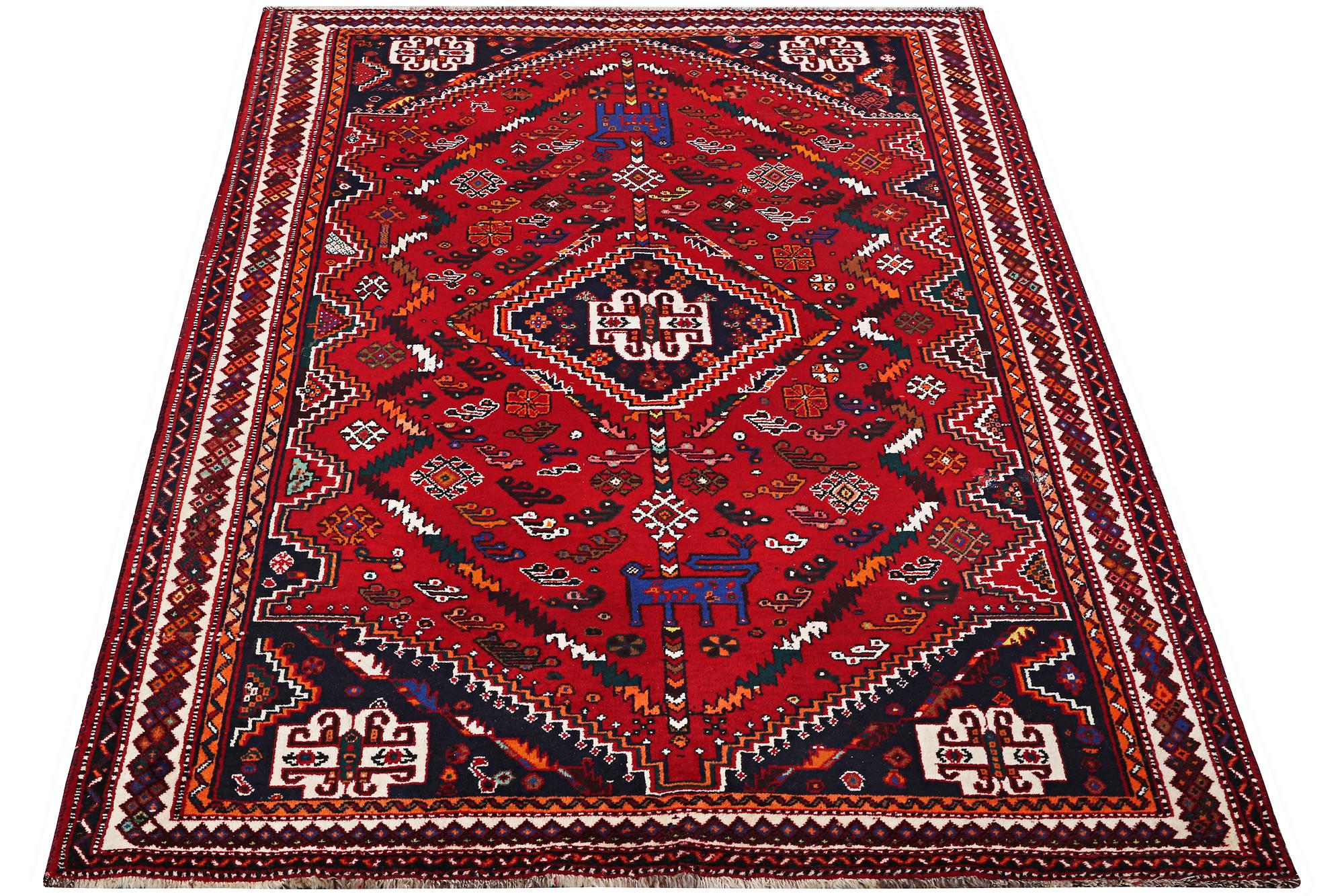 A Kashgai carpet, a. 252 x 162 cm.