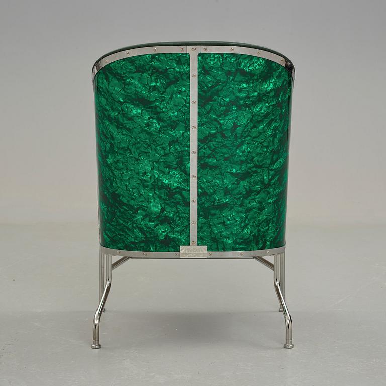Mats Theselius, a "Star" easy chair for Källemo Sweden, 2009.