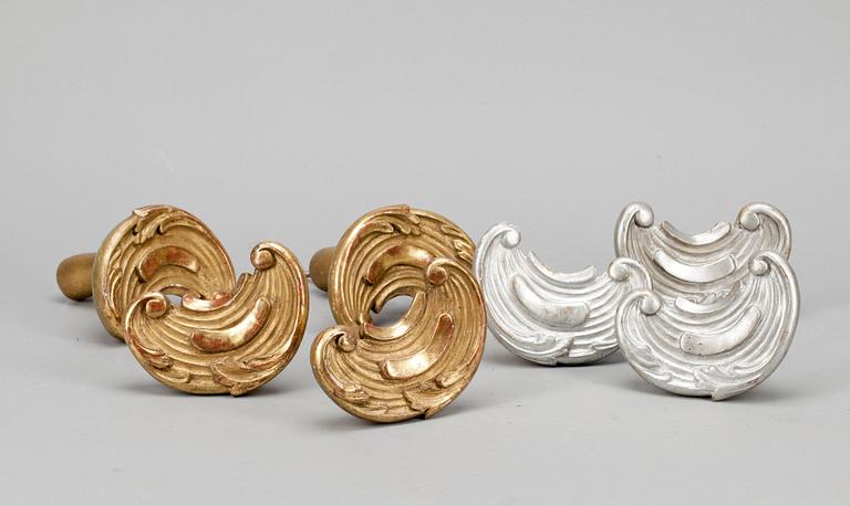 GARDINOMTAG. 7 st, 1800/1900-tal.