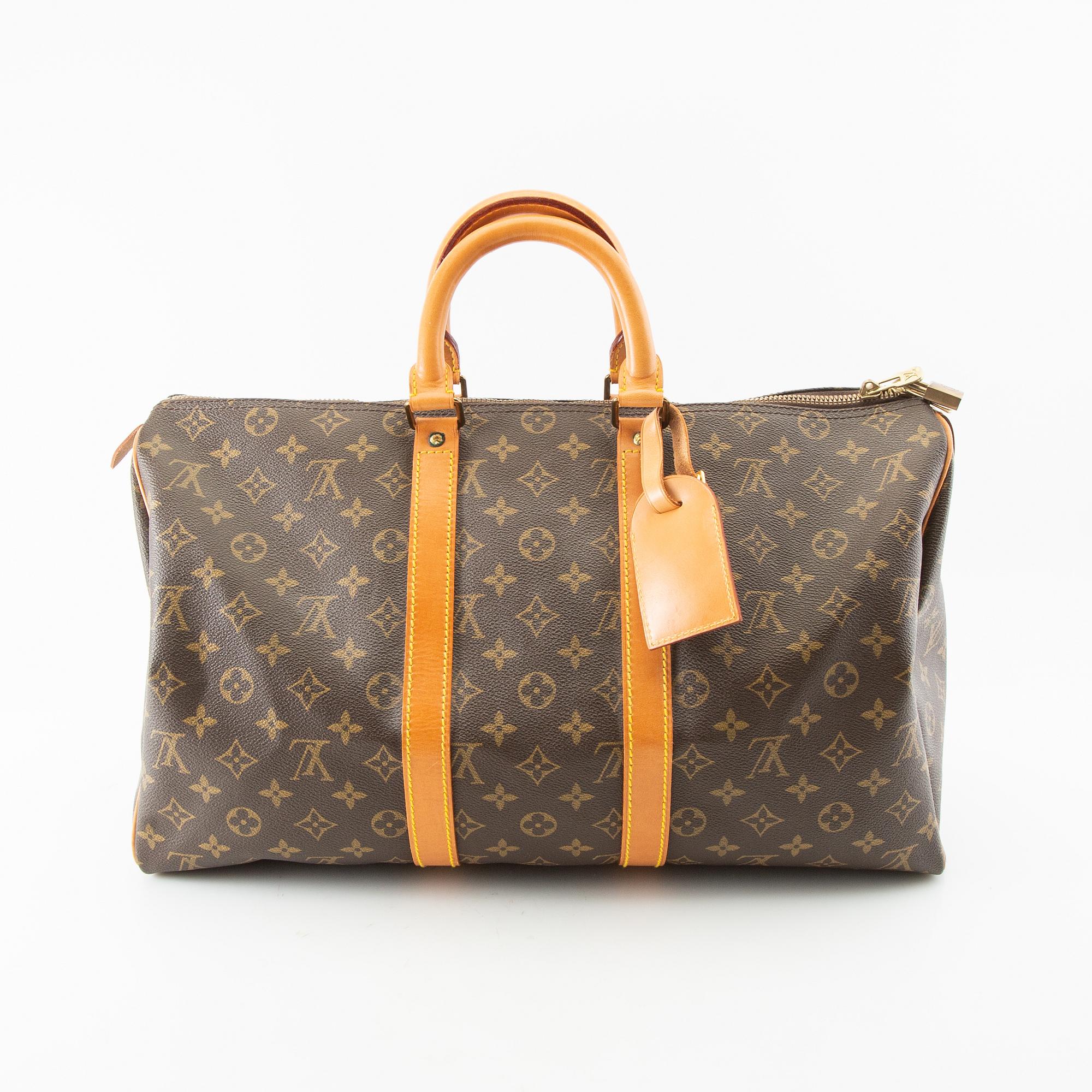 Louis Vuitton, bag, "Keepall 45", France, 1985.