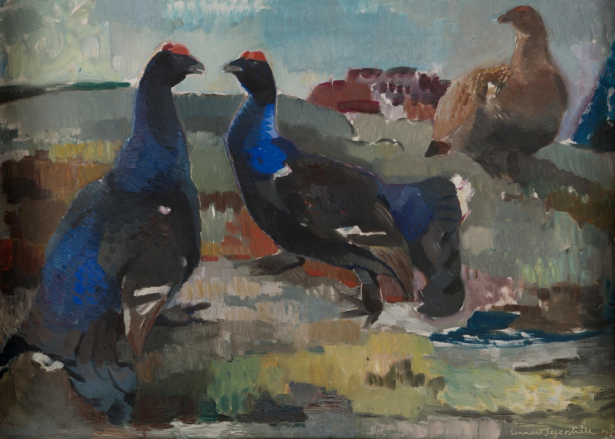 LENNART SEGERSTRÅLE, oil on canvas, signed and dated 1930.