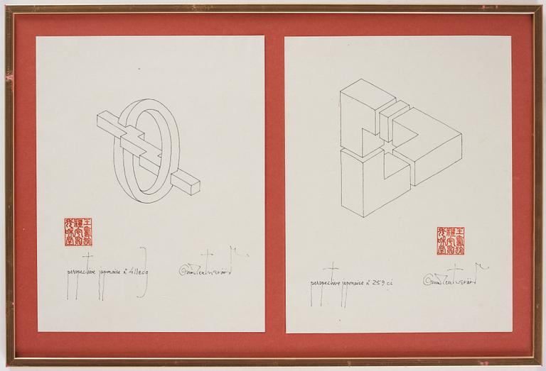 Oscar Reutersvärd, "Perspective japonaise".