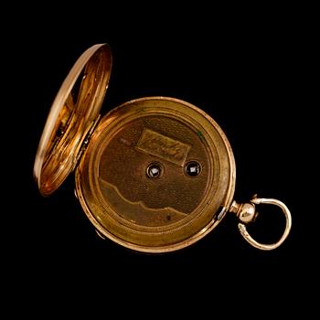 HERRARMBANDSUR, 18 k guld, Certina, FICKUR, gulddoublé.