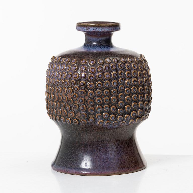 Stig Lindberg, vase/lamp base, Gustavsberg Studio, 1964.