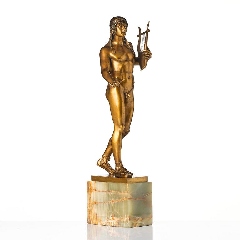 Carl Hilgers, A bronze sculpture of Apollo.