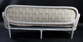 SOFFA, gustaviansk. 1700/1800-tal.