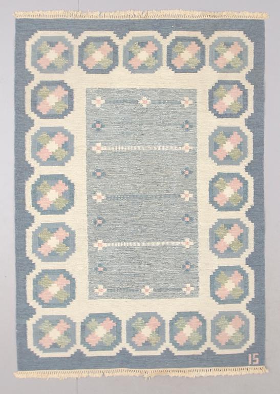 MATTA, rölakan, signerad IS, Ingegerd Silow, 236 x 169 cm.