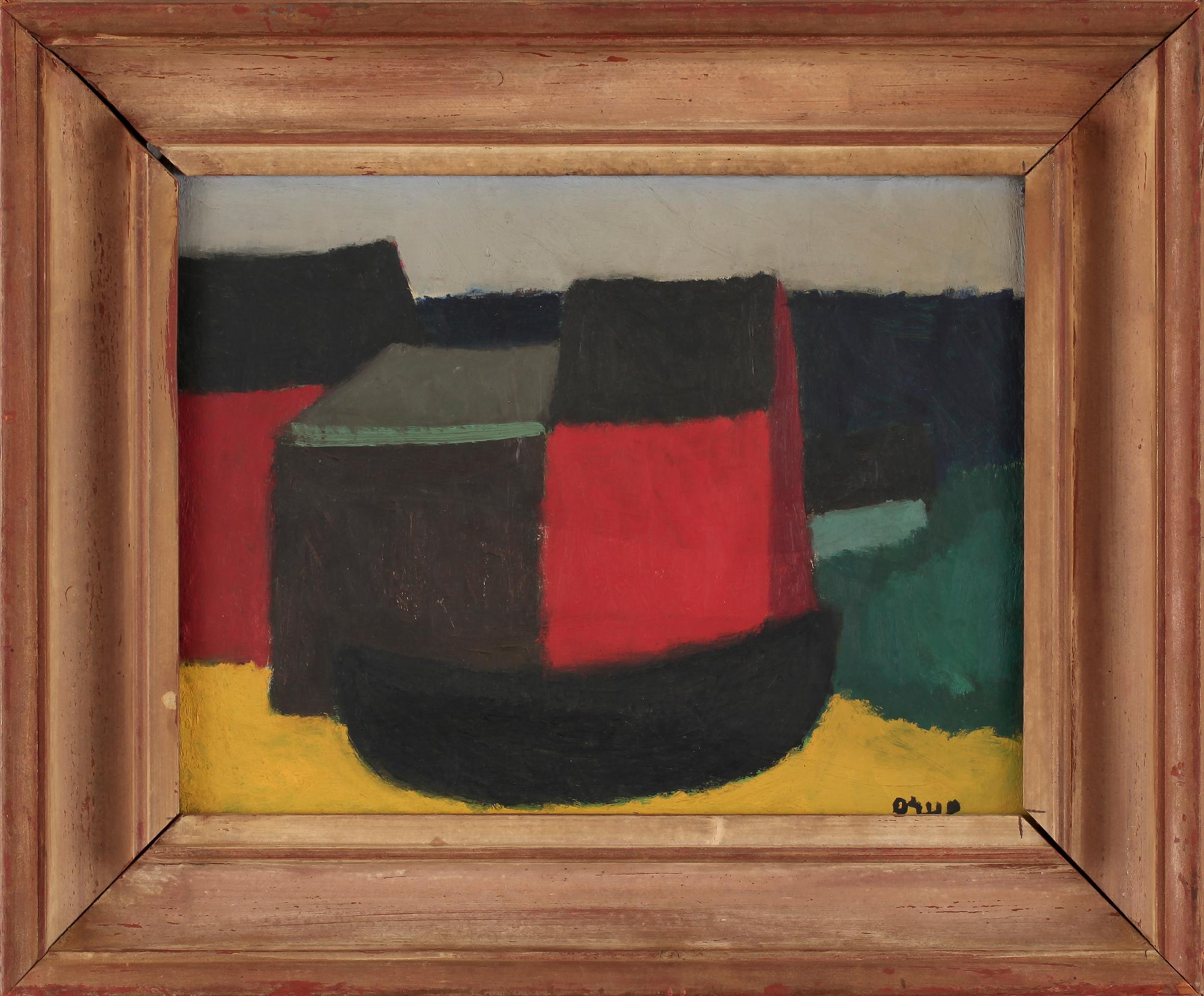 BENGT ORUP, olja på duk, signerad.