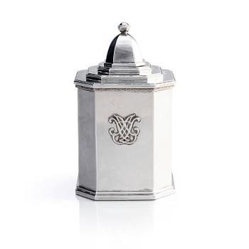 451. Erik Fleming, a sterling silver table lighter, Atelier Borgila, Stockholm 1942.