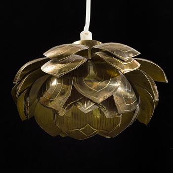 A model 2600 brass wall lamp by Josef Frank for Firma Svenskt Tenn.